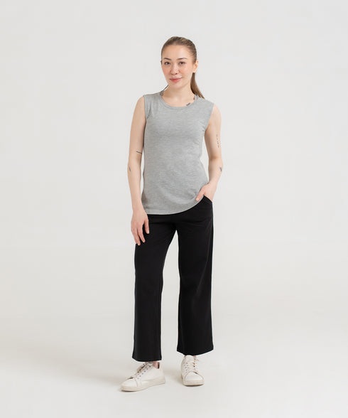 Women's Basic Relaxed Fit Pants